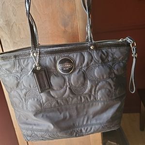 Cute coach quilted purse